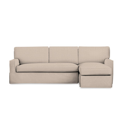 Taylor 2 - Piece Slipcovered Sectional by Birch Lane