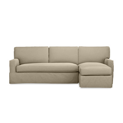 Taylor 2 - Piece Slipcovered Sectional by Birch Lane