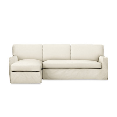 Taylor 2 - Piece Slipcovered Sectional by Birch Lane
