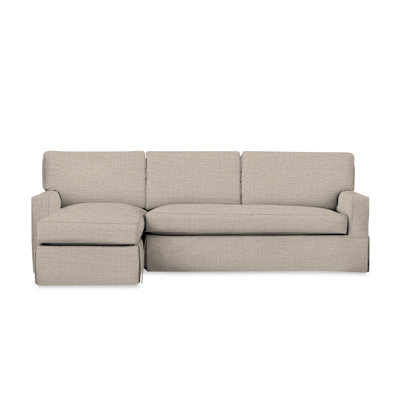 Taylor 2 - Piece Slipcovered Sectional by Birch Lane