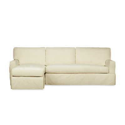 Taylor 2 - Piece Slipcovered Sectional by Birch Lane