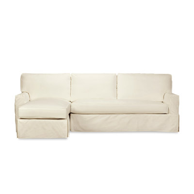 Taylor 2 - Piece Slipcovered Sectional by Birch Lane