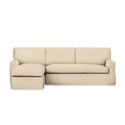 Taylor 2 - Piece Slipcovered Sectional by Birch Lane