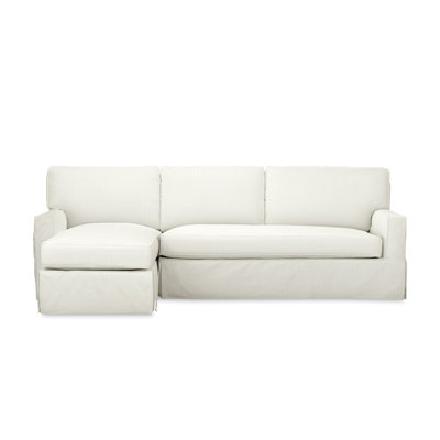Taylor 2 - Piece Slipcovered Sectional by Birch Lane