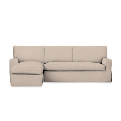 Taylor 2 - Piece Slipcovered Sectional by Birch Lane
