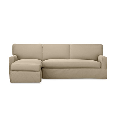 Taylor 2 - Piece Slipcovered Sectional by Birch Lane