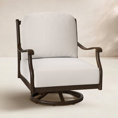 Casa Swivel Rocking Chair by Woodard