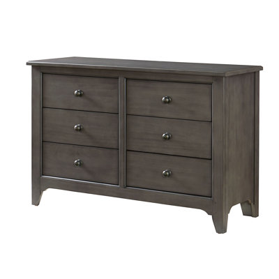 Ottie 6-Drawer Farmhouse Wood Dresser by Birch Lane